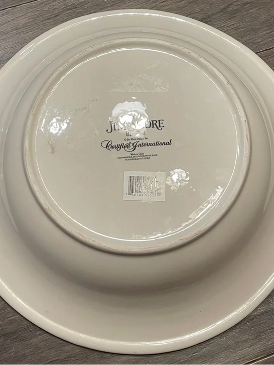 Jim Shore Multicolor Rooster Decorative Serving Bowl - Green, Red, Cream - Picture 8 of 8